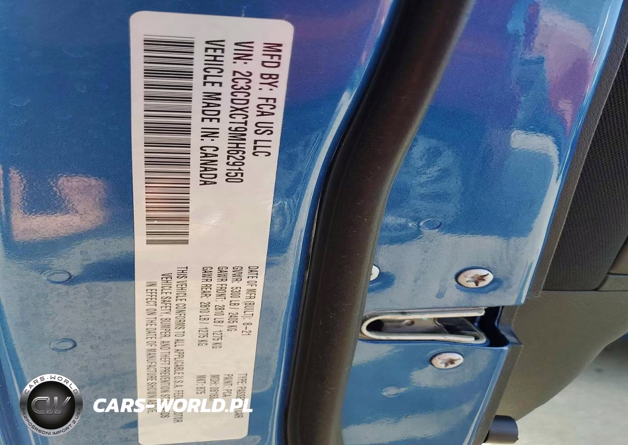 2021 Dodge Charger R-T VIN:2C3CDXCT9MH629150 - 12