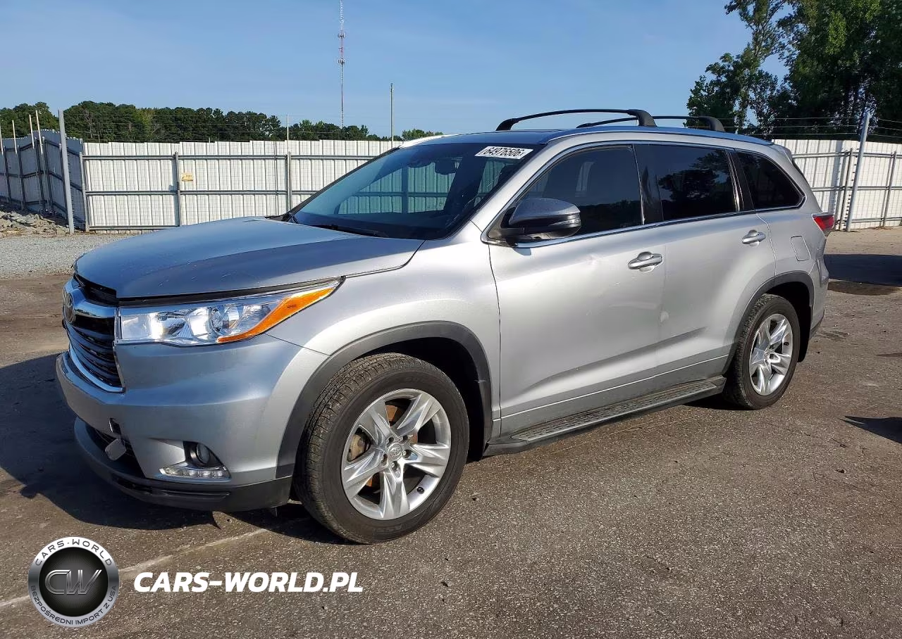 2015 Toyota Highlander Limited Platinum VIN:5TDDKRFH2FS191276 - 1