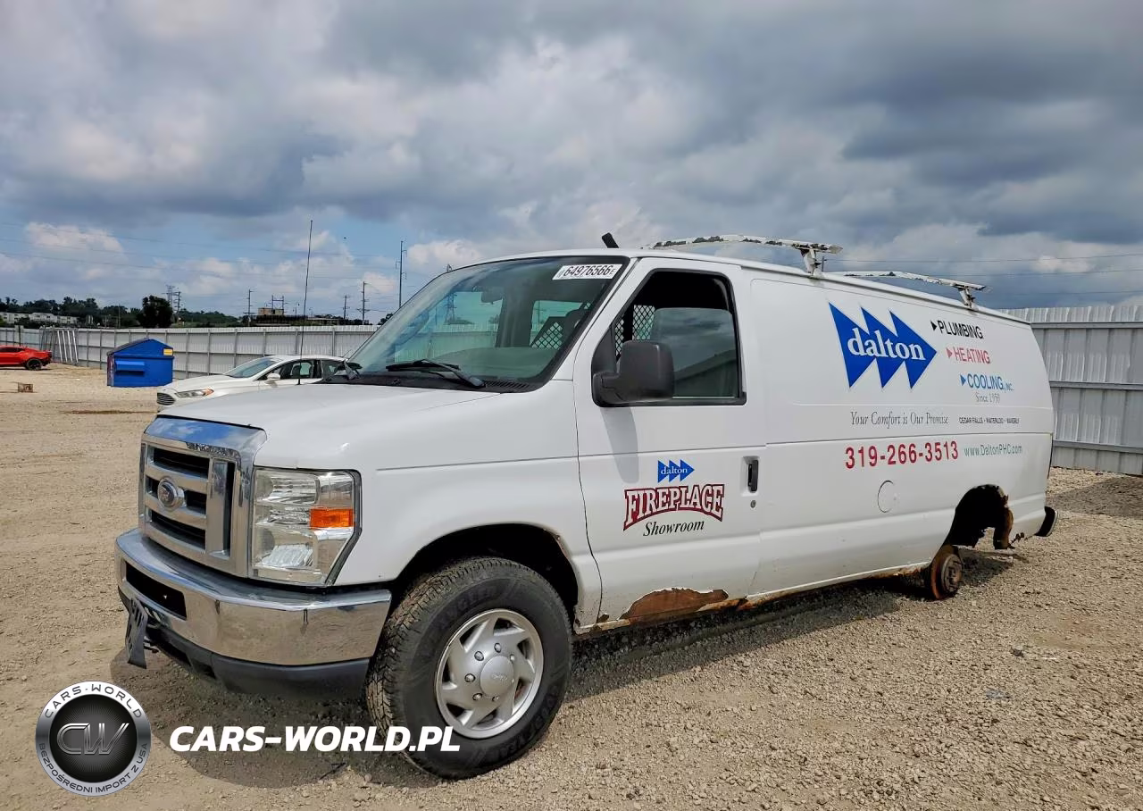 2013 Ford Econoline E250 Van VIN:1FTNS2ELXDDB18151 - 1