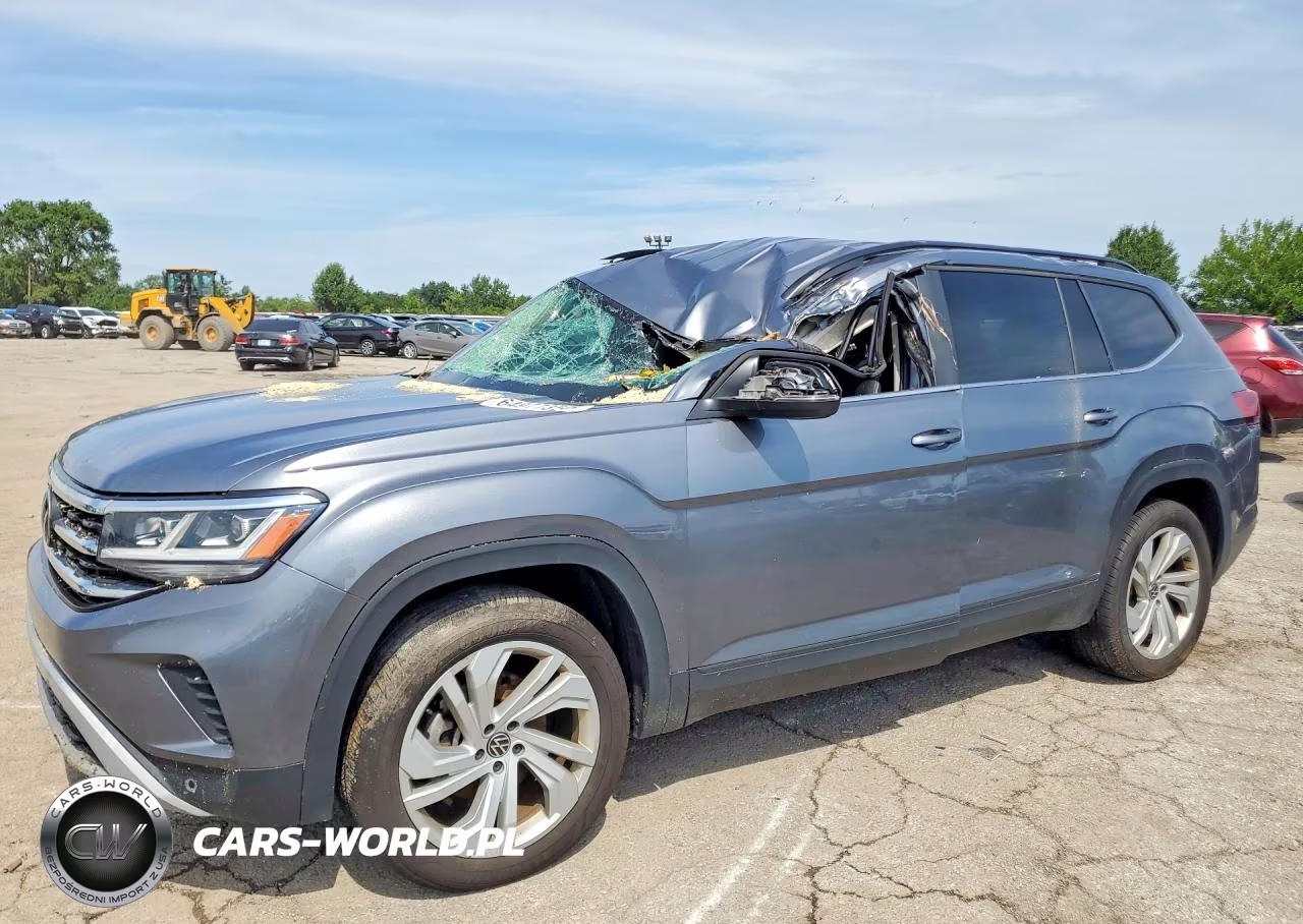 2022 Volkswagen Atlas Se VIN:1V2HR2CA3NC503860 - 1