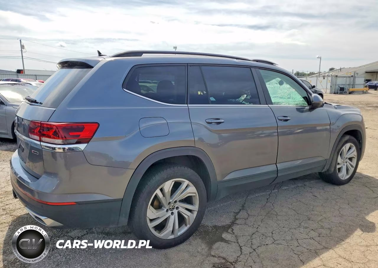 2022 Volkswagen Atlas Se VIN:1V2HR2CA3NC503860 - 3