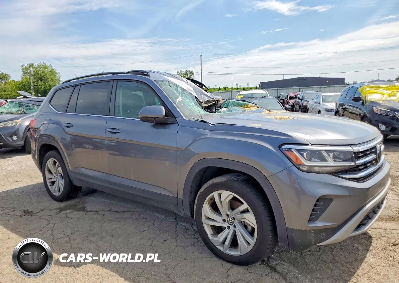 2022 Volkswagen Atlas Se VIN:1V2HR2CA3NC503860 - 4