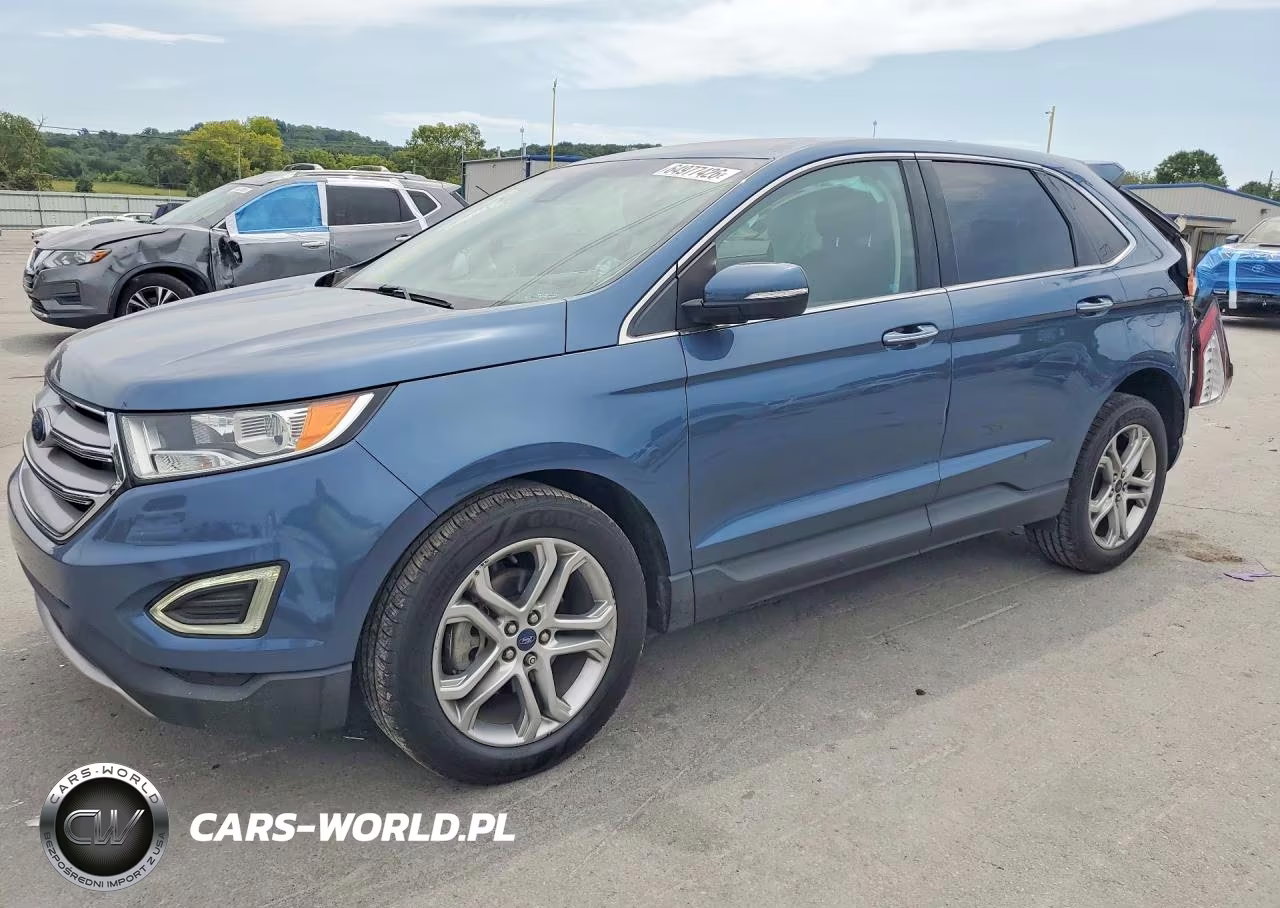 2018 Ford Edge Titanium VIN:2FMPK3K95JBB31779 - 1