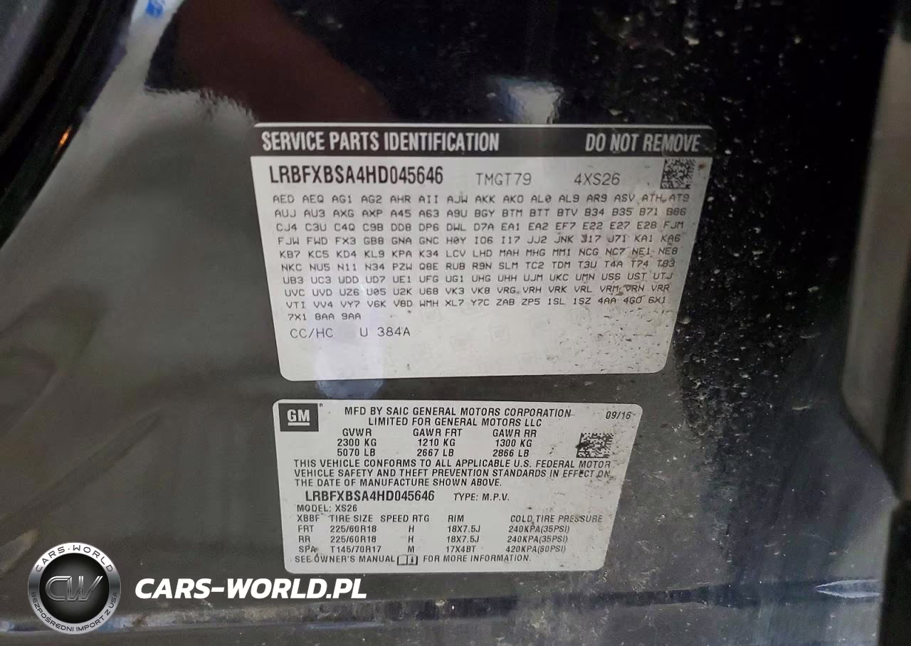 2017 Buick Envision Essence VIN:LRBFXBSA4HD045646 - 12