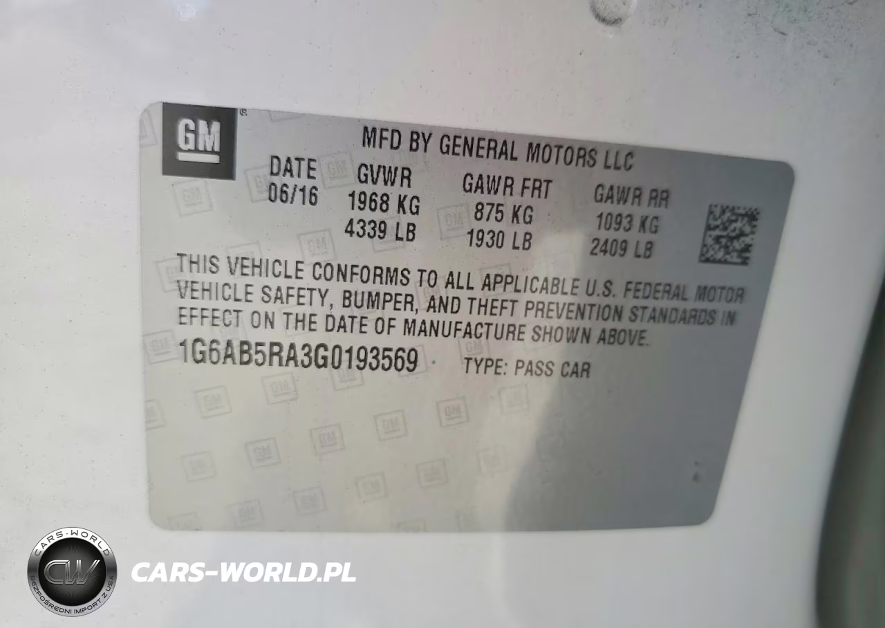 2016 Cadillac Ats Luxury VIN:1G6AB5RA3G0193569 - 12