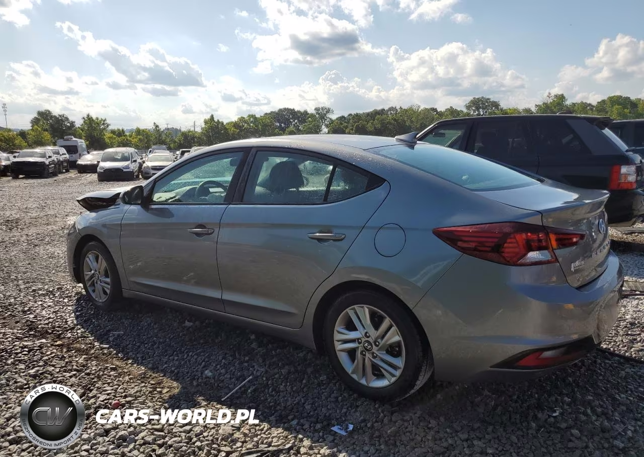 2019 Hyundai Elantra Sel VIN:KMHD84LF1KU748569 - 2