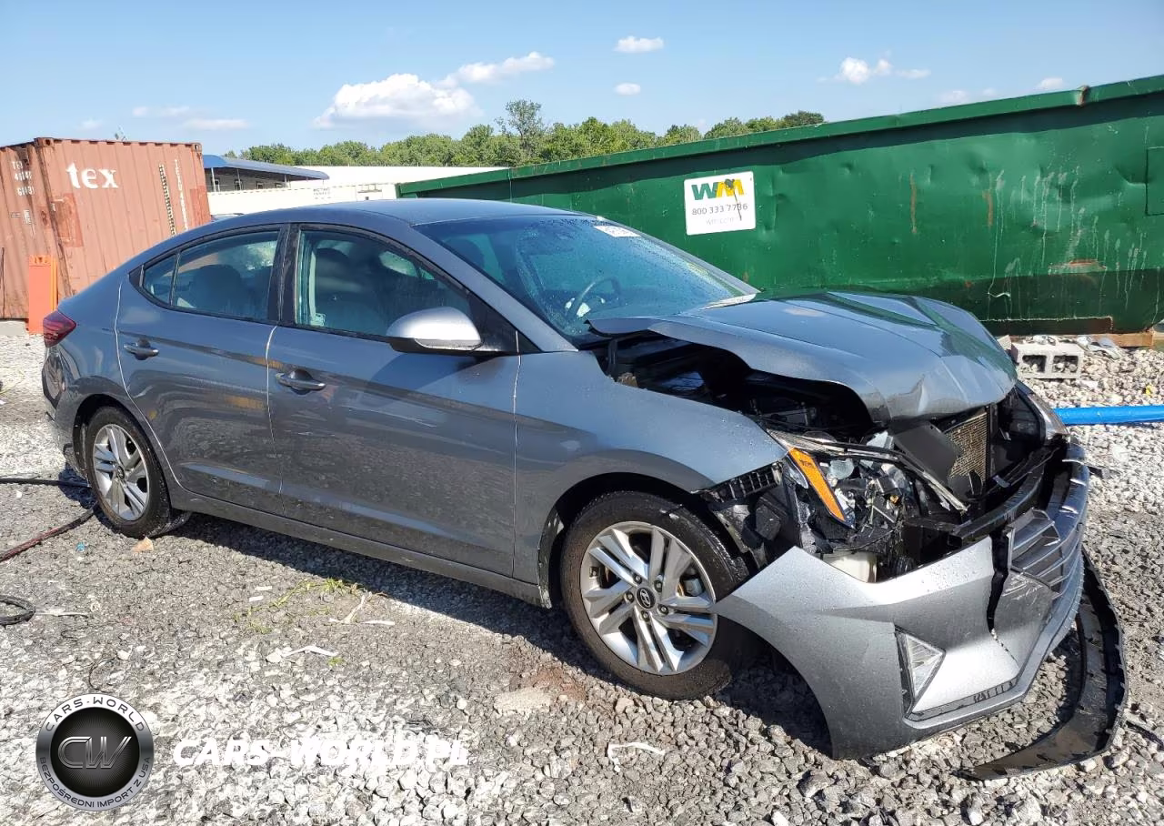 2019 Hyundai Elantra Sel VIN:KMHD84LF1KU748569 - 4