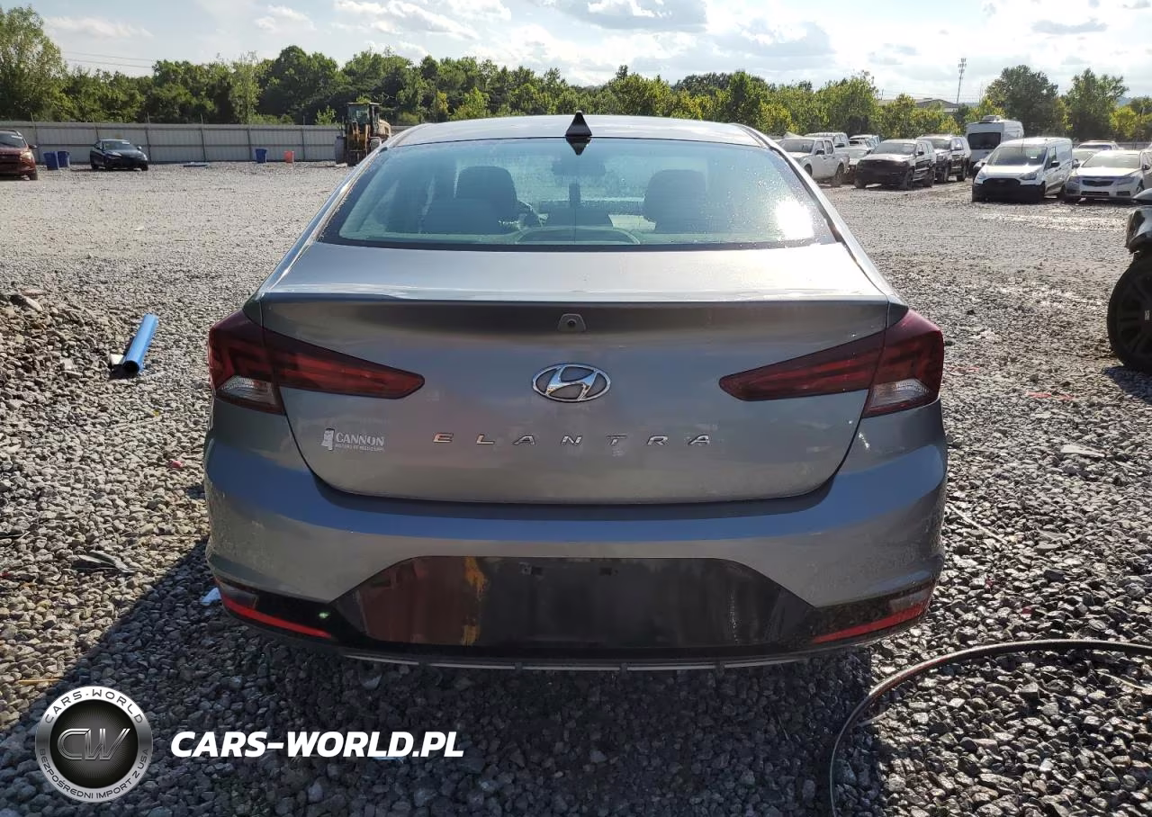 2019 Hyundai Elantra Sel VIN:KMHD84LF1KU748569 - 6