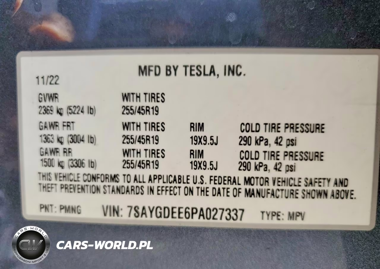 2023 Tesla Model Y VIN:7SAYGDEE6PA027337 - 14