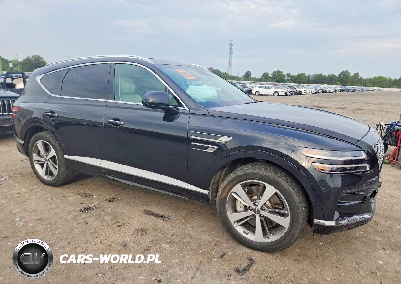 2021 Genesis Gv80 3.5T Advanced+ VIN:KMUHCESC1MU070729 - 4