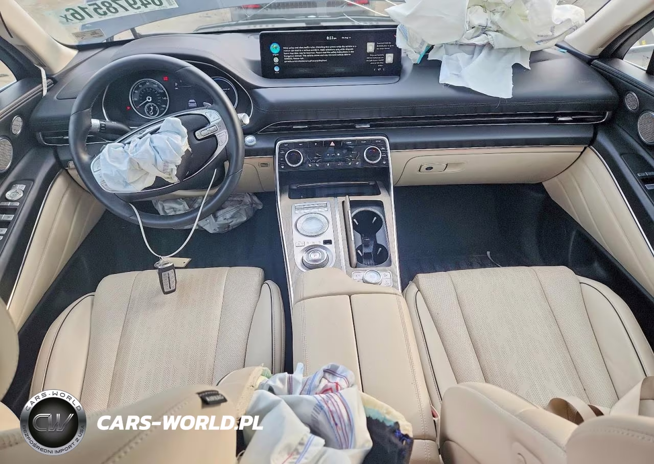 2021 Genesis Gv80 3.5T Advanced+ VIN:KMUHCESC1MU070729 - 8