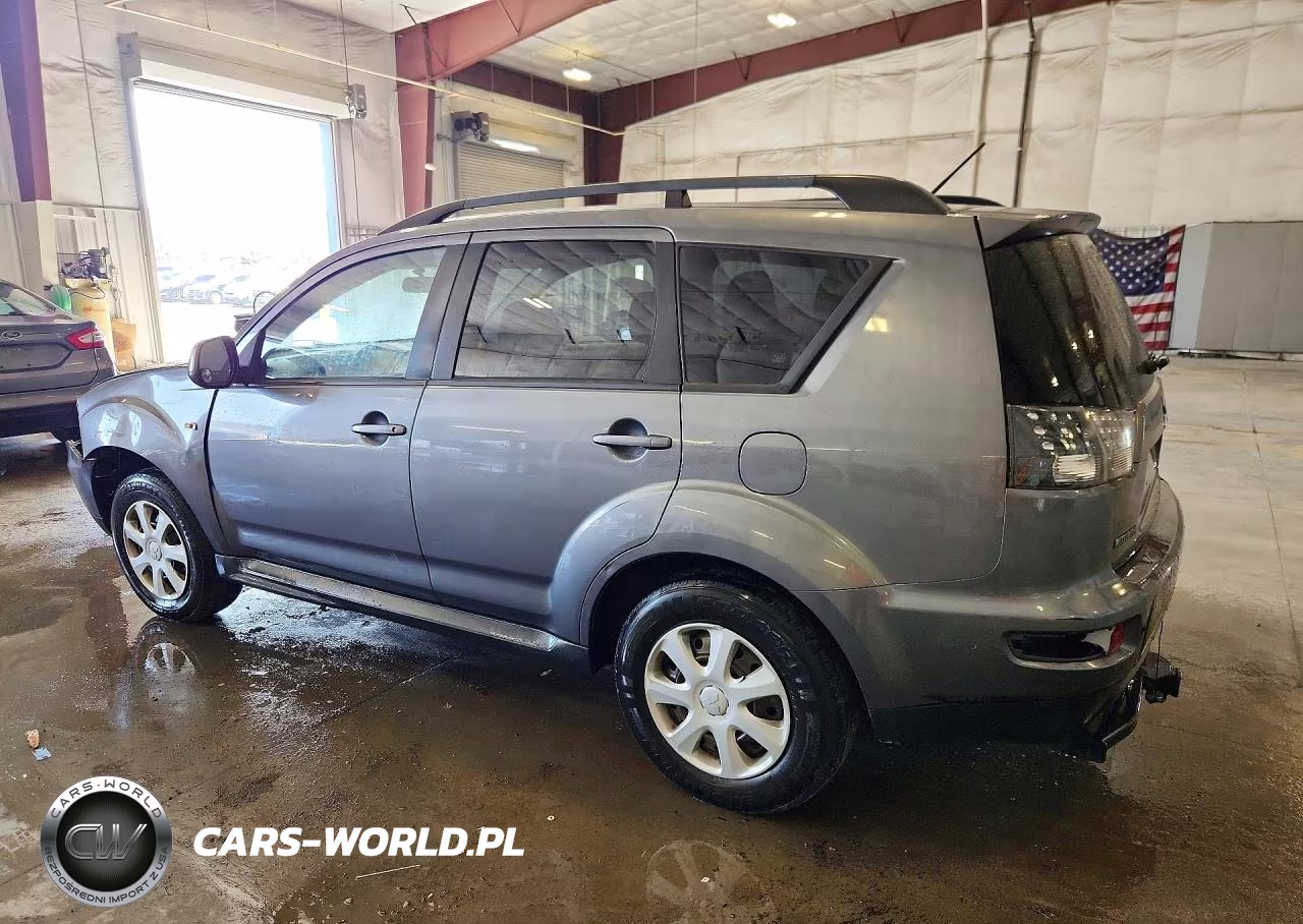 2012 Mitsubishi Outlander Es VIN:JA4AS2AW0CU000553 - 2
