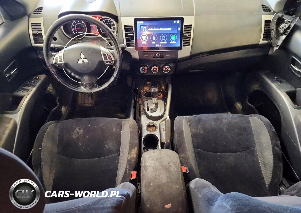 2012 Mitsubishi Outlander Es VIN:JA4AS2AW0CU000553 - 8