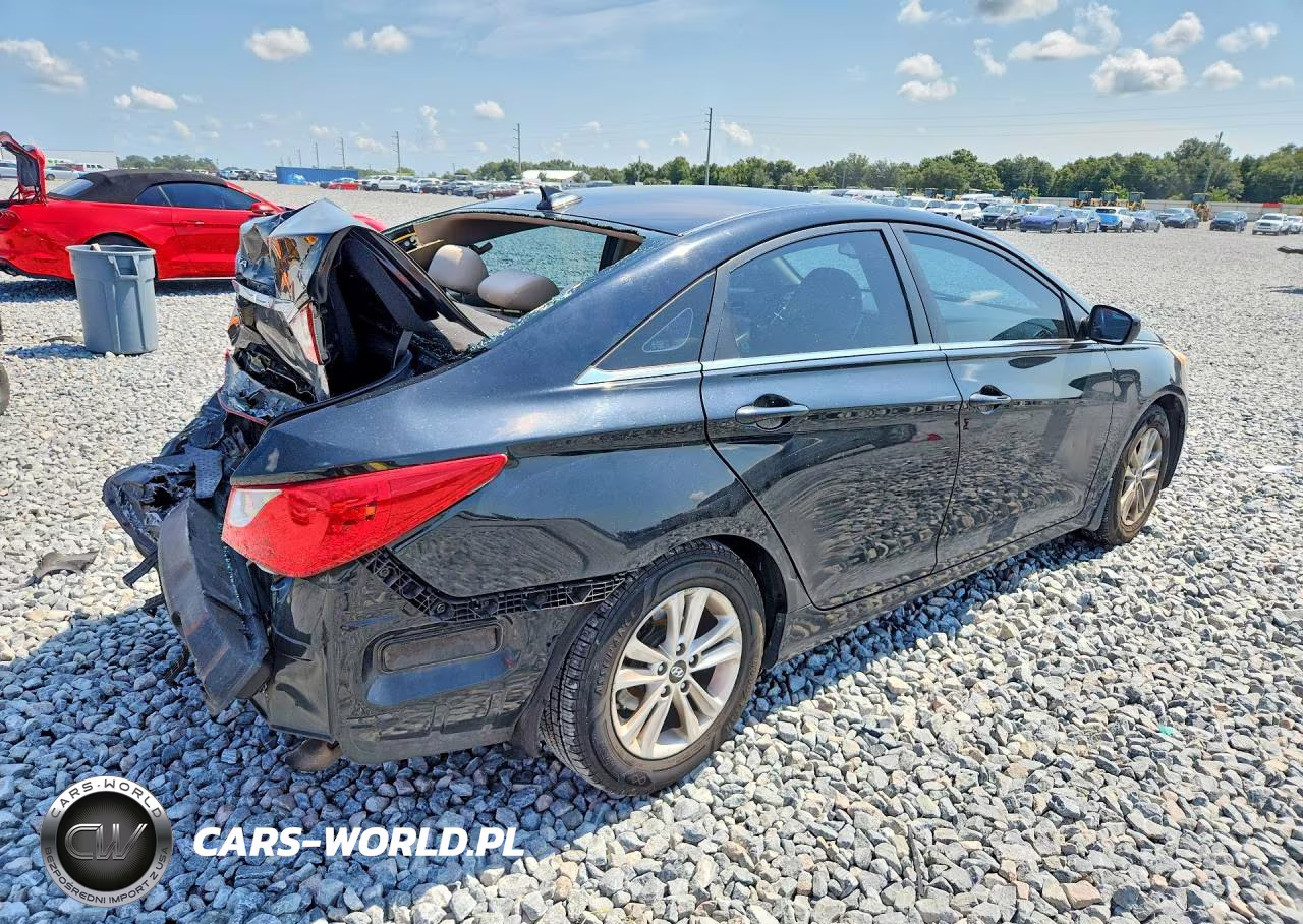 2013 Hyundai Sonata Gls VIN:5NPEB4AC7DH636911 - 3