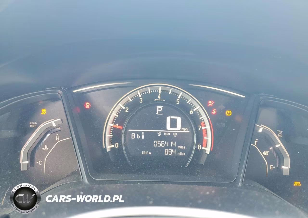 2016 Honda Civic Lx VIN:2HGFC4B5XGH304428 - 9