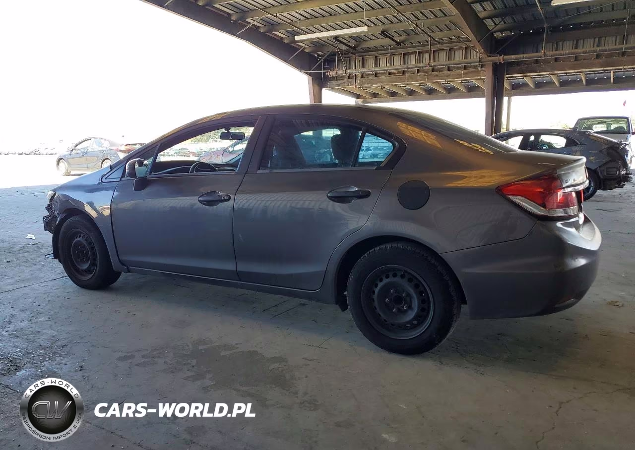 2014 Honda Civic Lx VIN:19XFB2F55EE209624 - 2