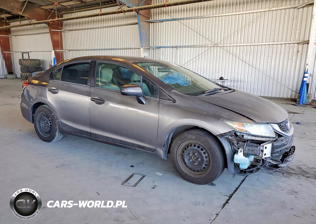 2014 Honda Civic Lx VIN:19XFB2F55EE209624 - 4