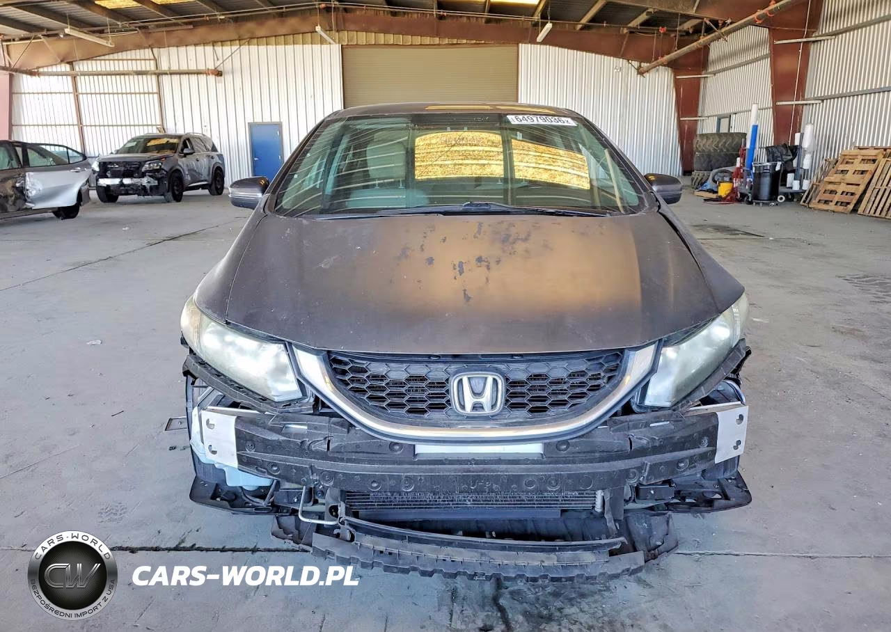 2014 Honda Civic Lx VIN:19XFB2F55EE209624 - 5