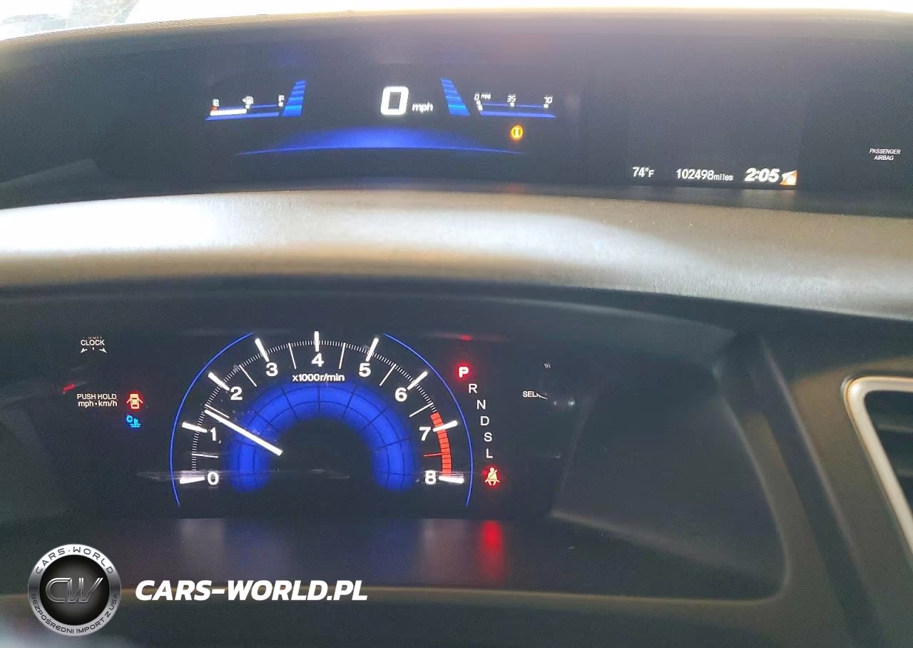 2014 Honda Civic Lx VIN:19XFB2F55EE209624 - 9
