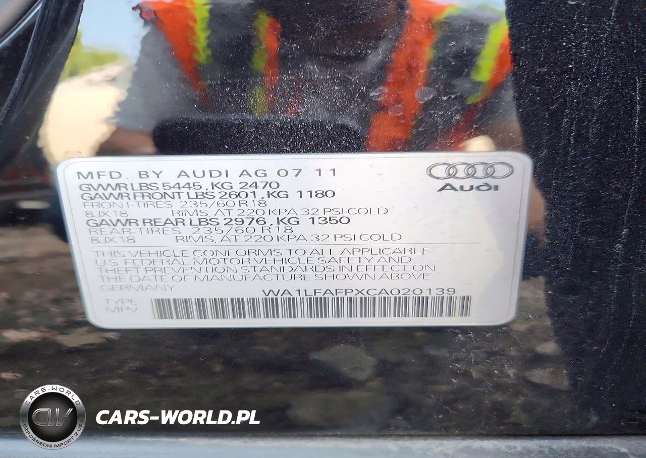 2012 Audi Q5 Premium Plus VIN:WA1LFAFPXCA020139 - 13