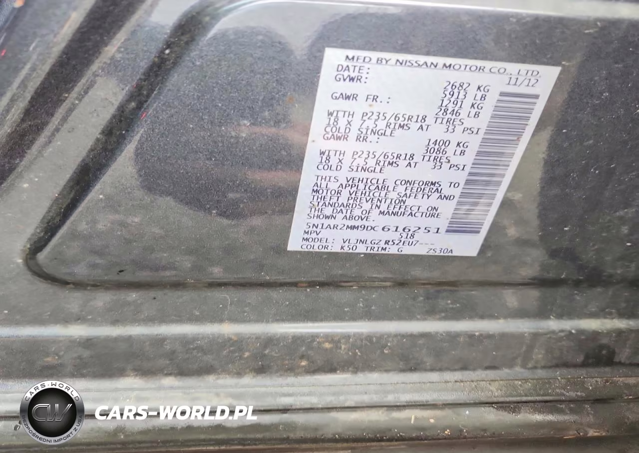 2013 Nissan Pathfinder S VIN:5N1AR2MM9DC616251 - 13