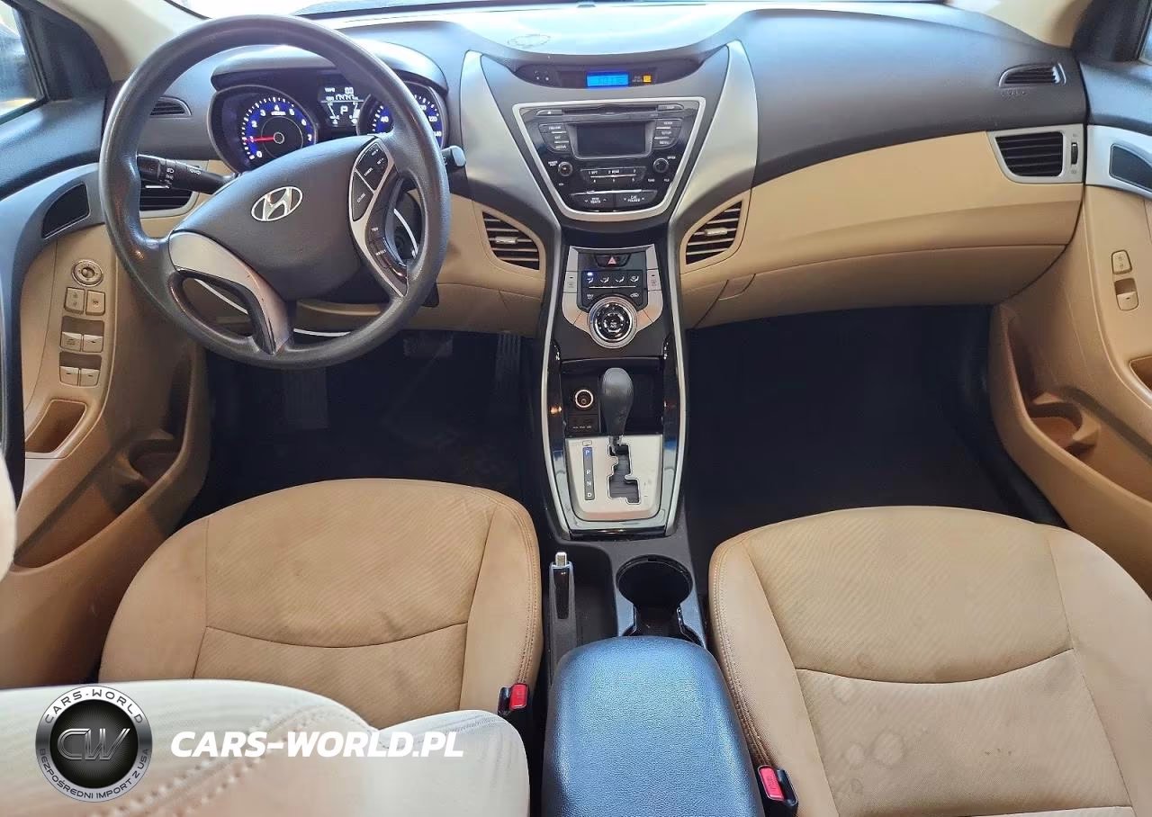 2013 Hyundai Elantra Gls VIN:5NPDH4AE5DH323559 - 8