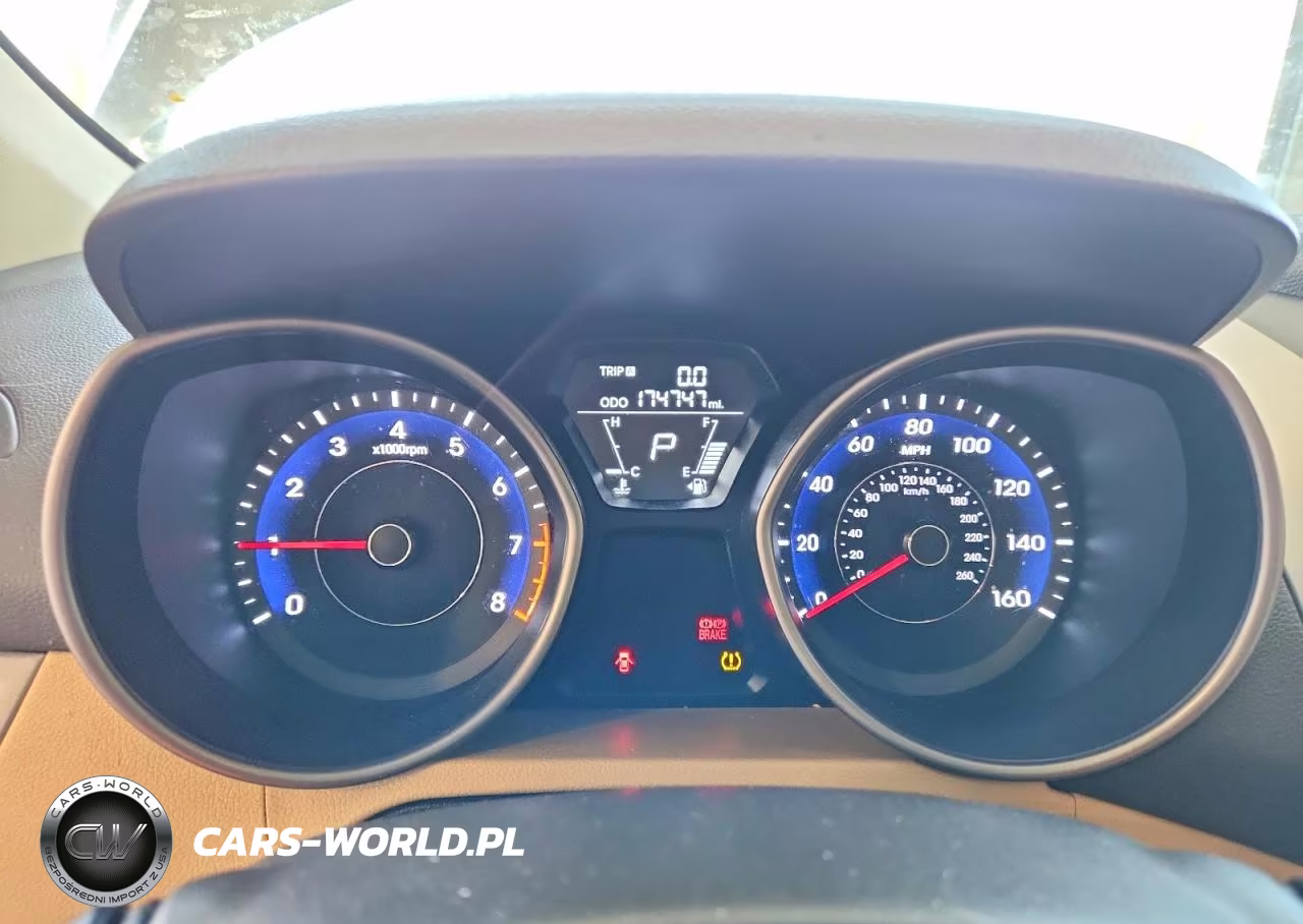 2013 Hyundai Elantra Gls VIN:5NPDH4AE5DH323559 - 9