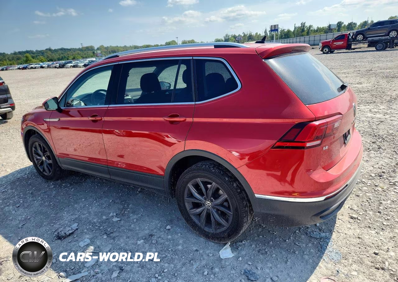 2022 Volkswagen Tiguan Se VIN:3VV2B7AX2NM125269 - 2