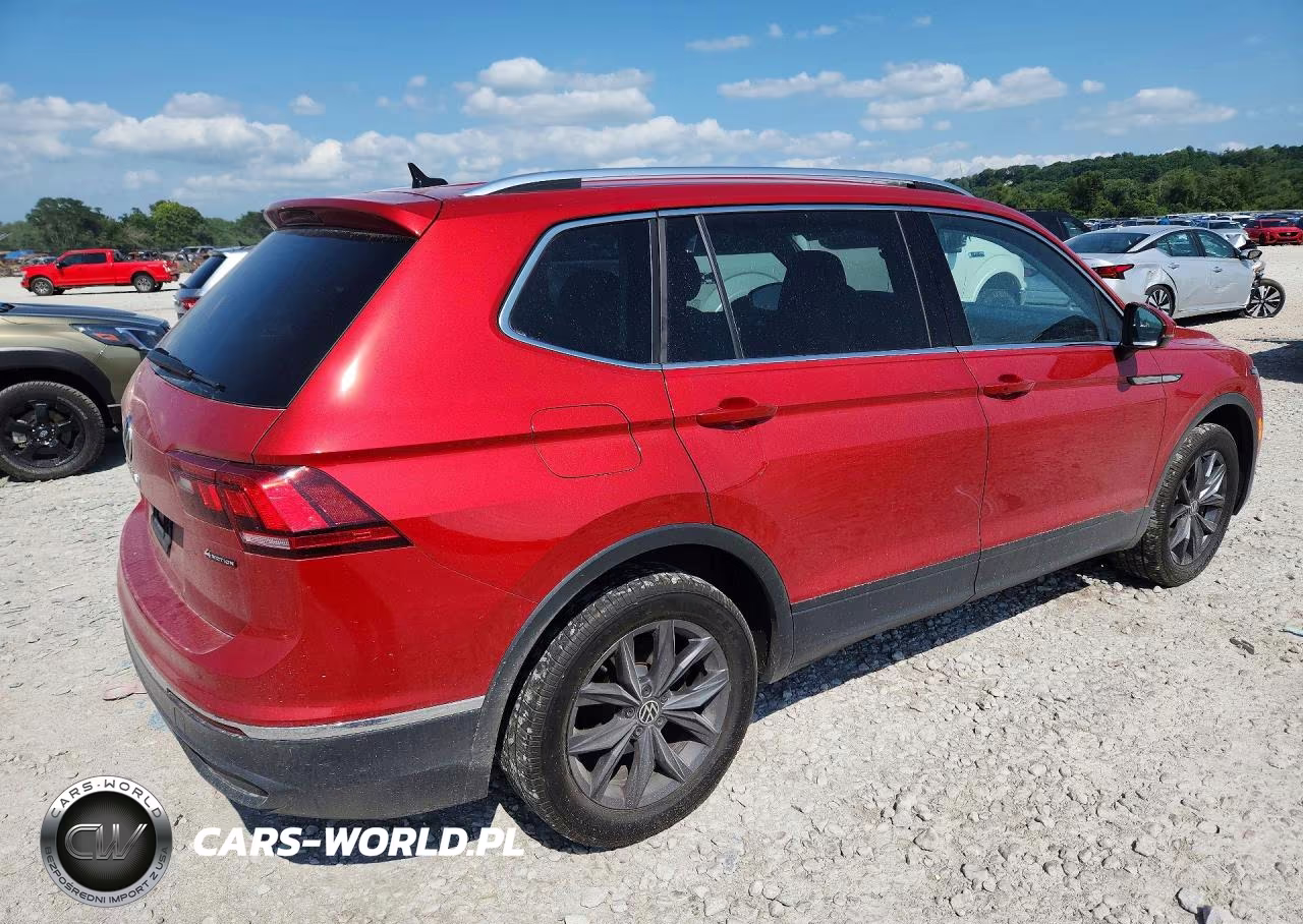 2022 Volkswagen Tiguan Se VIN:3VV2B7AX2NM125269 - 3