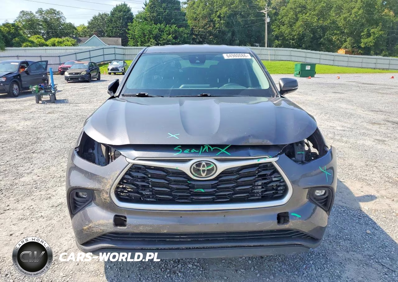 2022 Toyota Highlander Le VIN:5TDBZRBH2NS578224 - 5