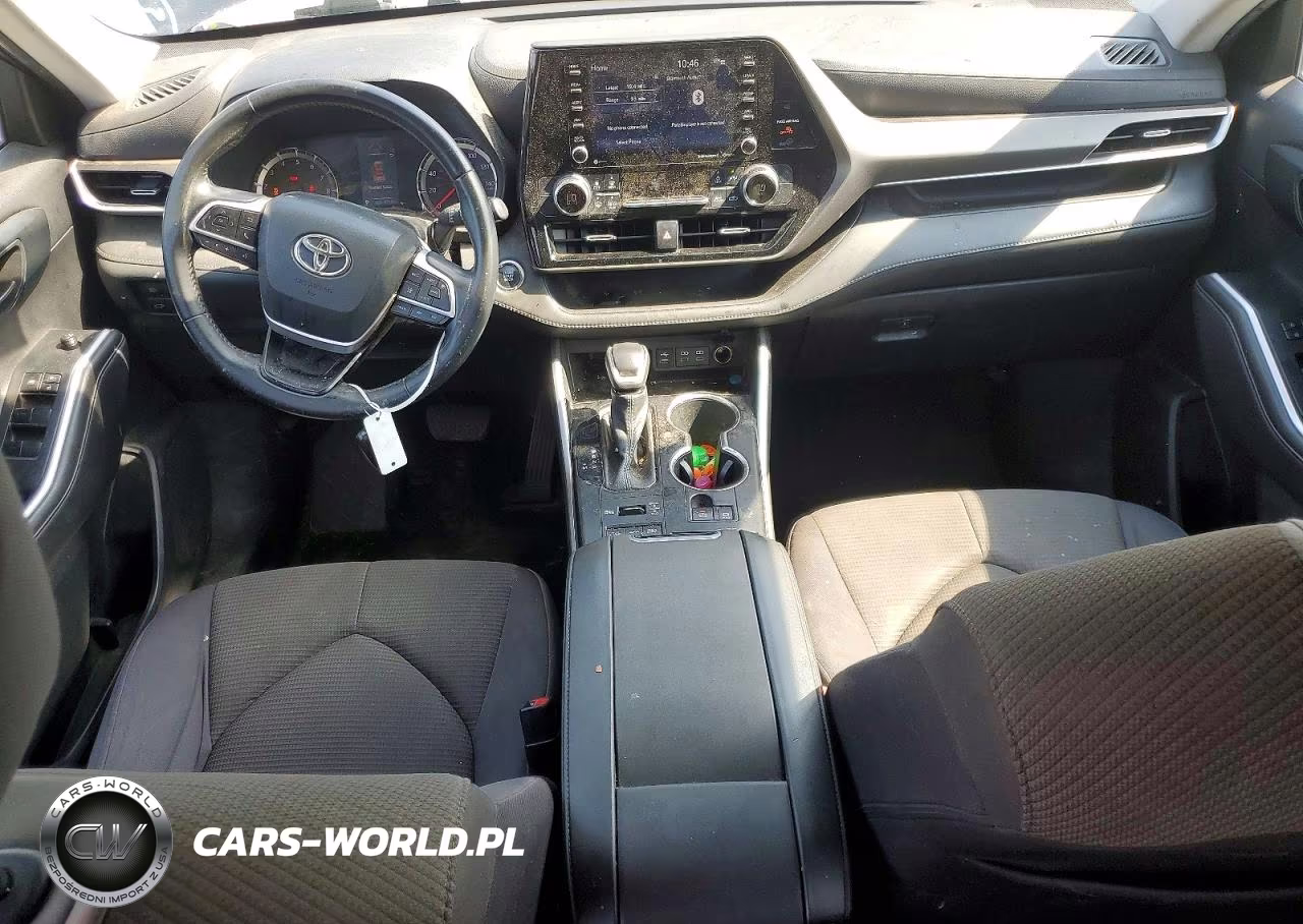2022 Toyota Highlander Le VIN:5TDBZRBH2NS578224 - 8