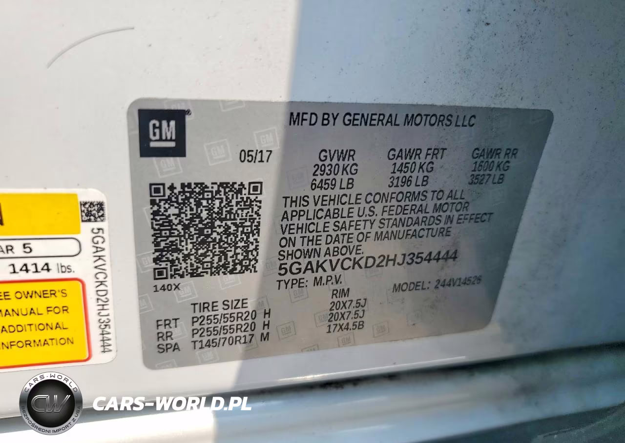 2017 Buick Enclave VIN:5GAKVCKD2HJ354444 - 13
