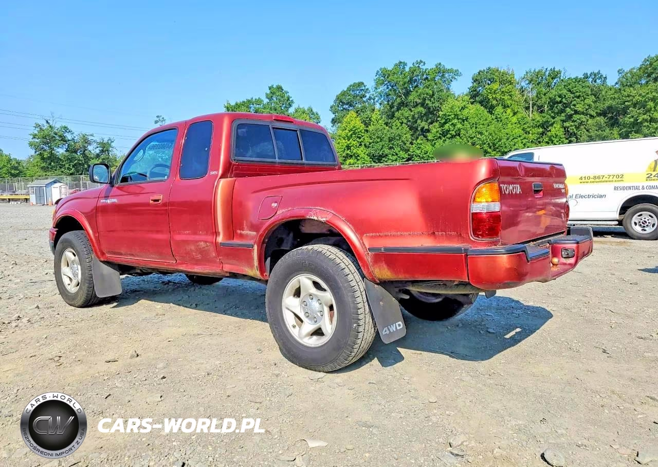 2002 Toyota Tacoma Base VIN:5TEWM72N72Z022404 - 2