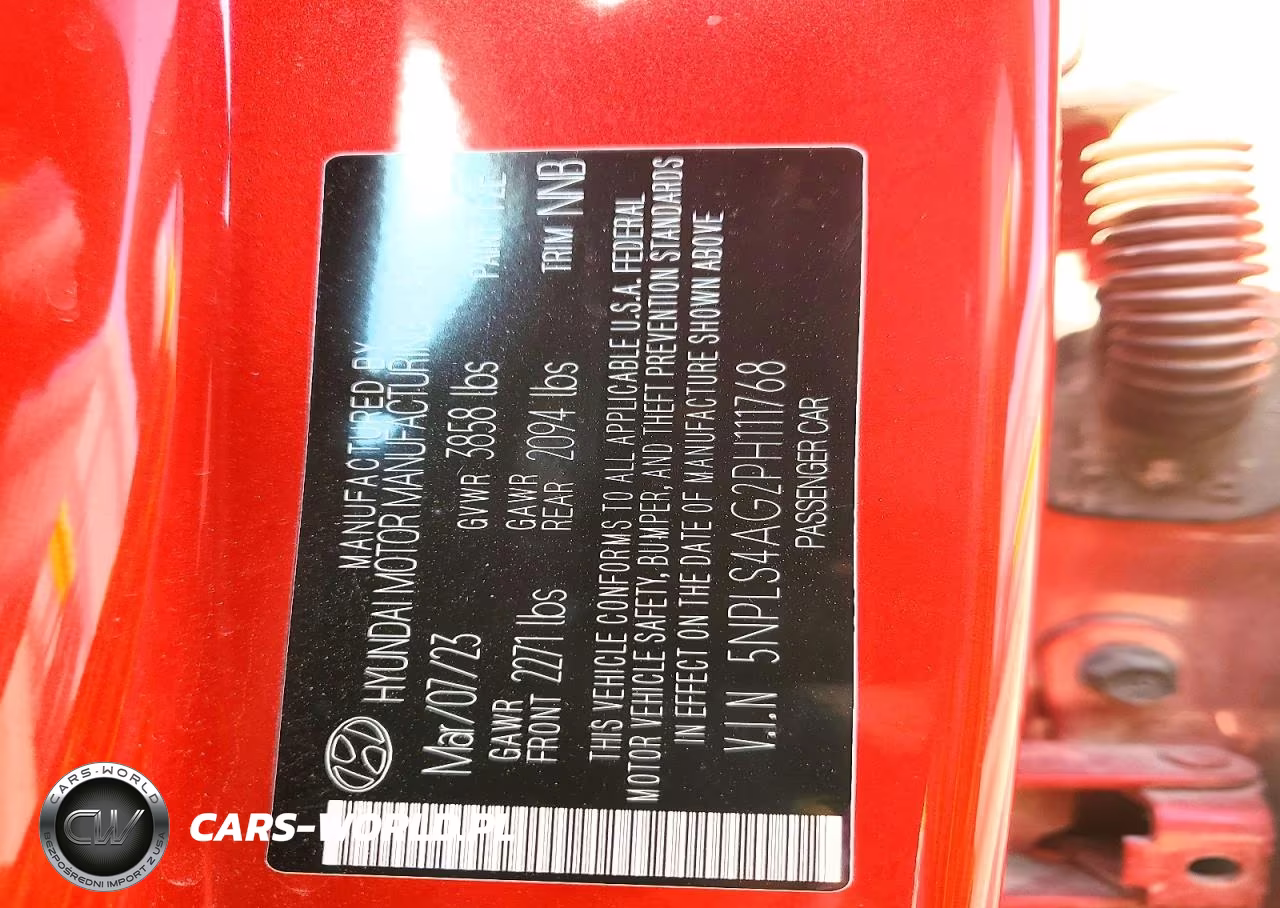 2023 Hyundai Elantra Sel VIN:5NPLS4AG2PH111768 - 12