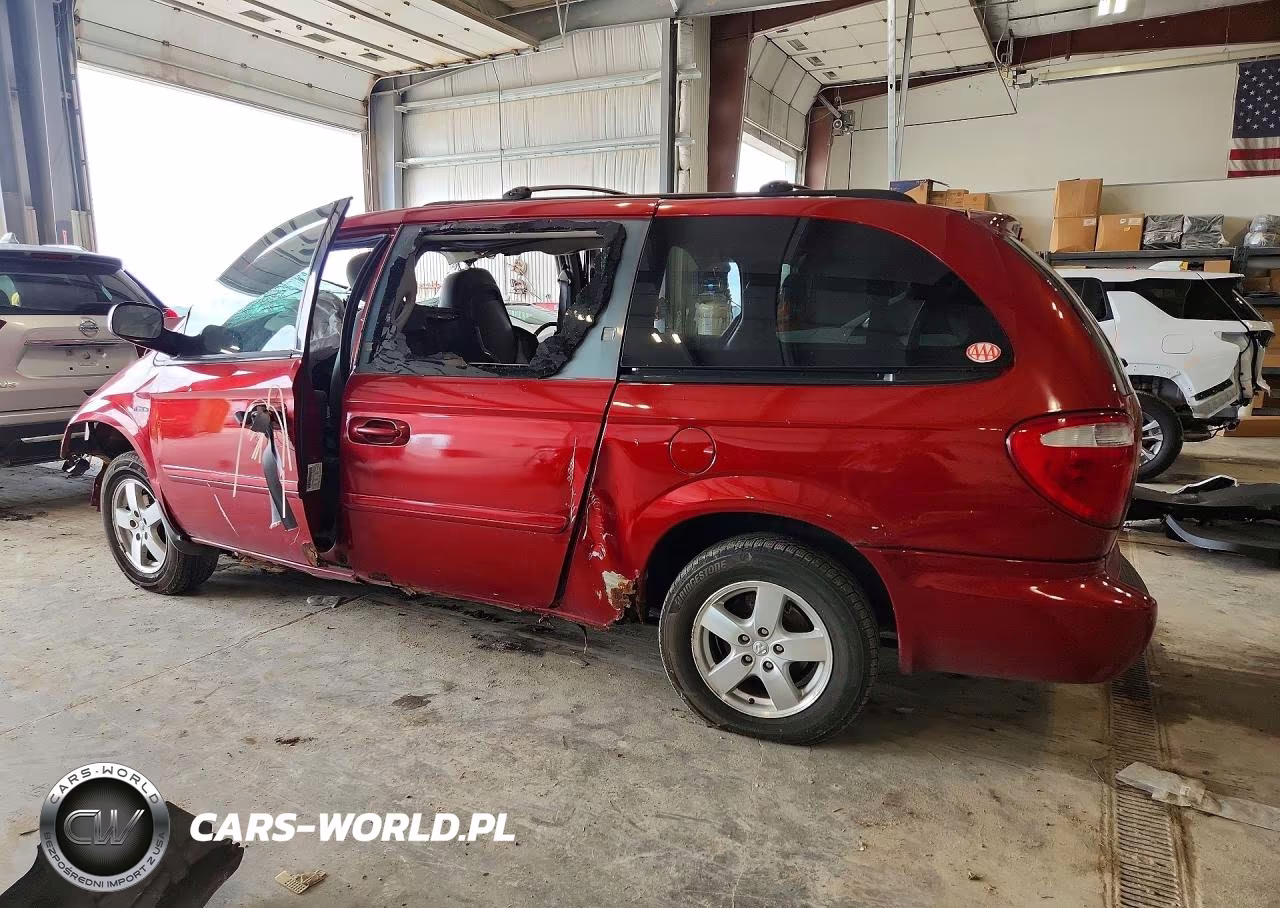 2007 Dodge Grand Caravan Sxt VIN:2D4GP44L67R172316 - 2