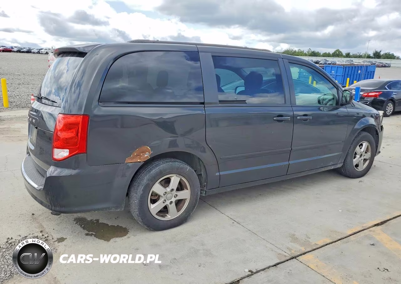 2012 Dodge Grand Caravan Sxt VIN:2C4RDGCG1CR398598 - 3