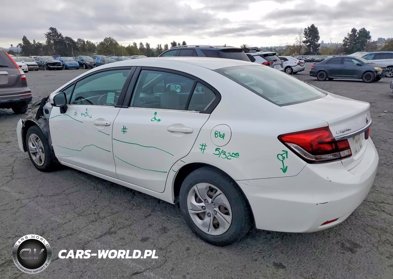 2015 Honda Civic Lx VIN:19XFB2F55FE700843 - 2