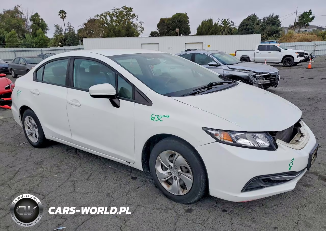 2015 Honda Civic Lx VIN:19XFB2F55FE700843 - 4