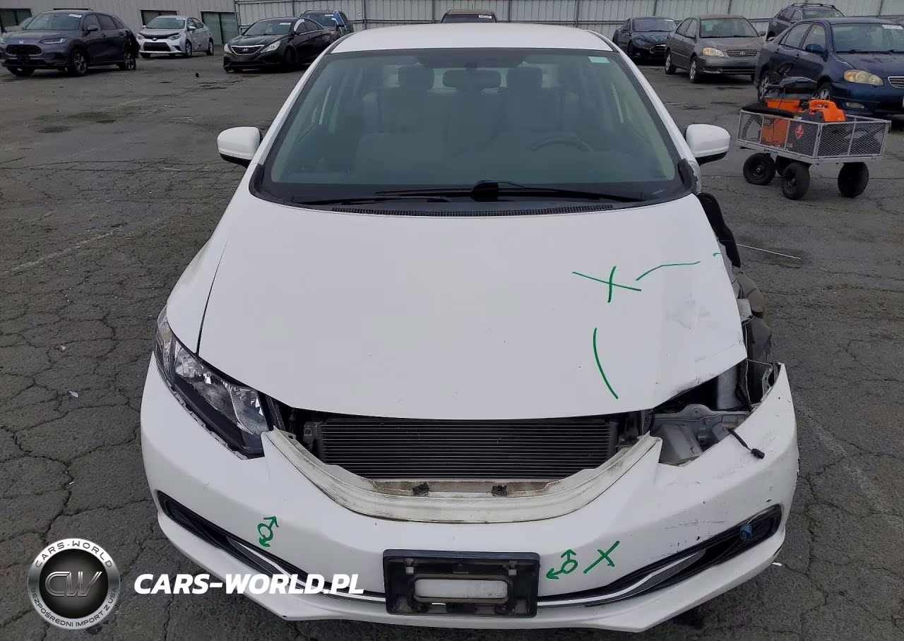 2015 Honda Civic Lx VIN:19XFB2F55FE700843 - 5