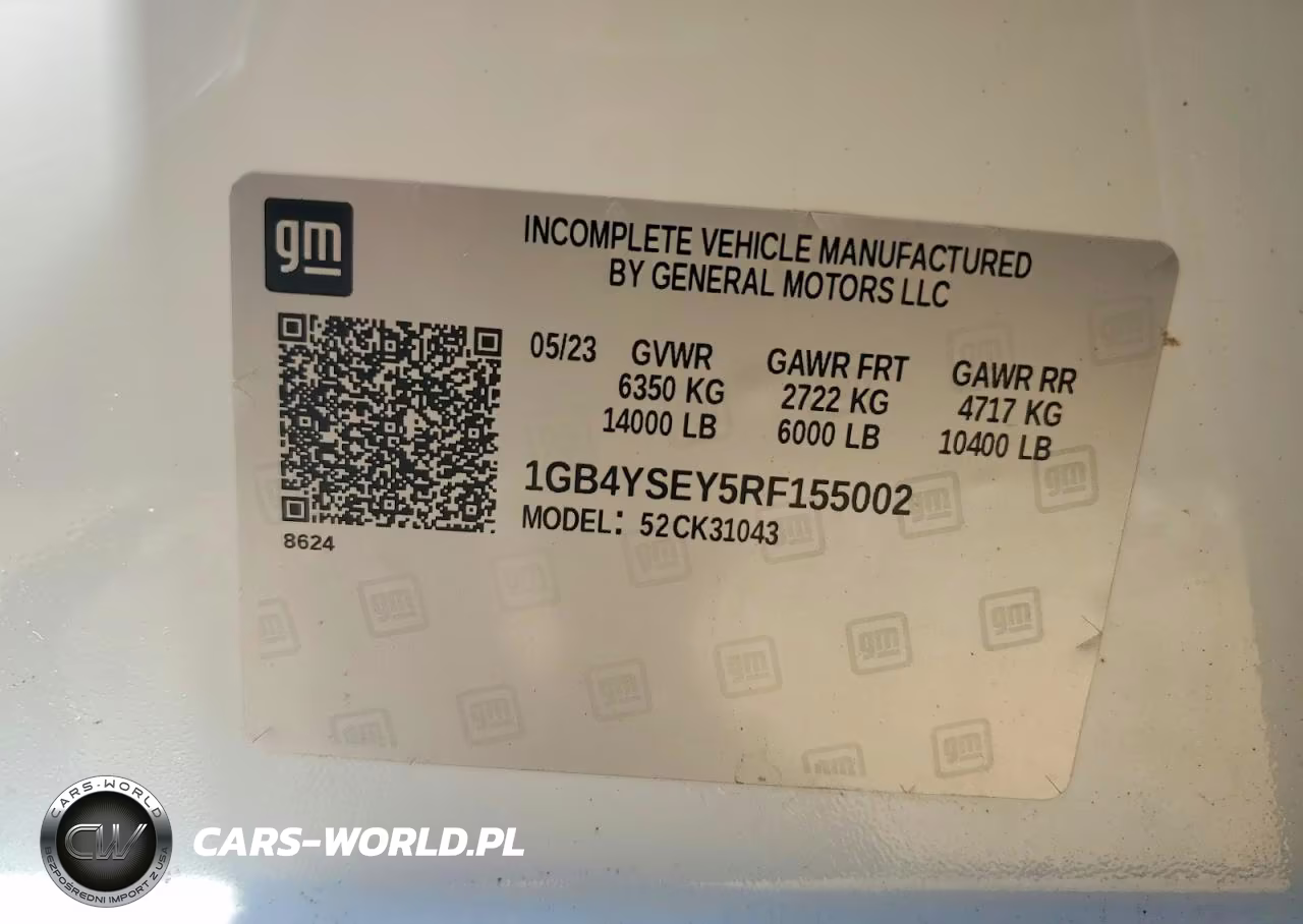 2024 Chevrolet Silverado K3500 VIN:1GB4YSEY5RF155002 - 13