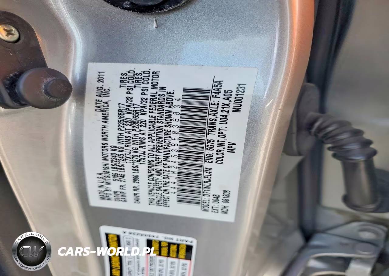 2011 Mitsubishi Endeavor Ls VIN:4A4JM2AS3BE036834 - 13
