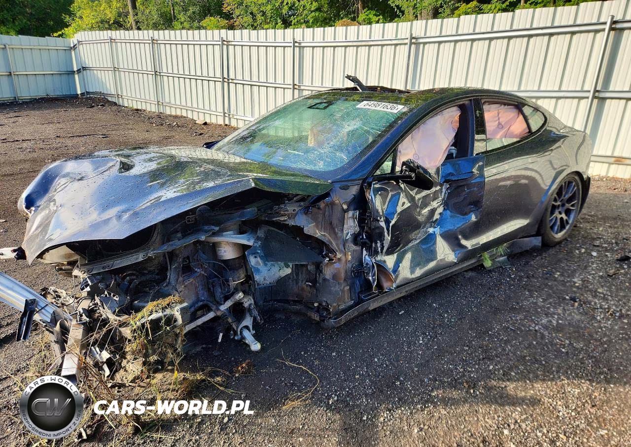 2022 Tesla Model S VIN:5YJSA1E63NF472758 - 1