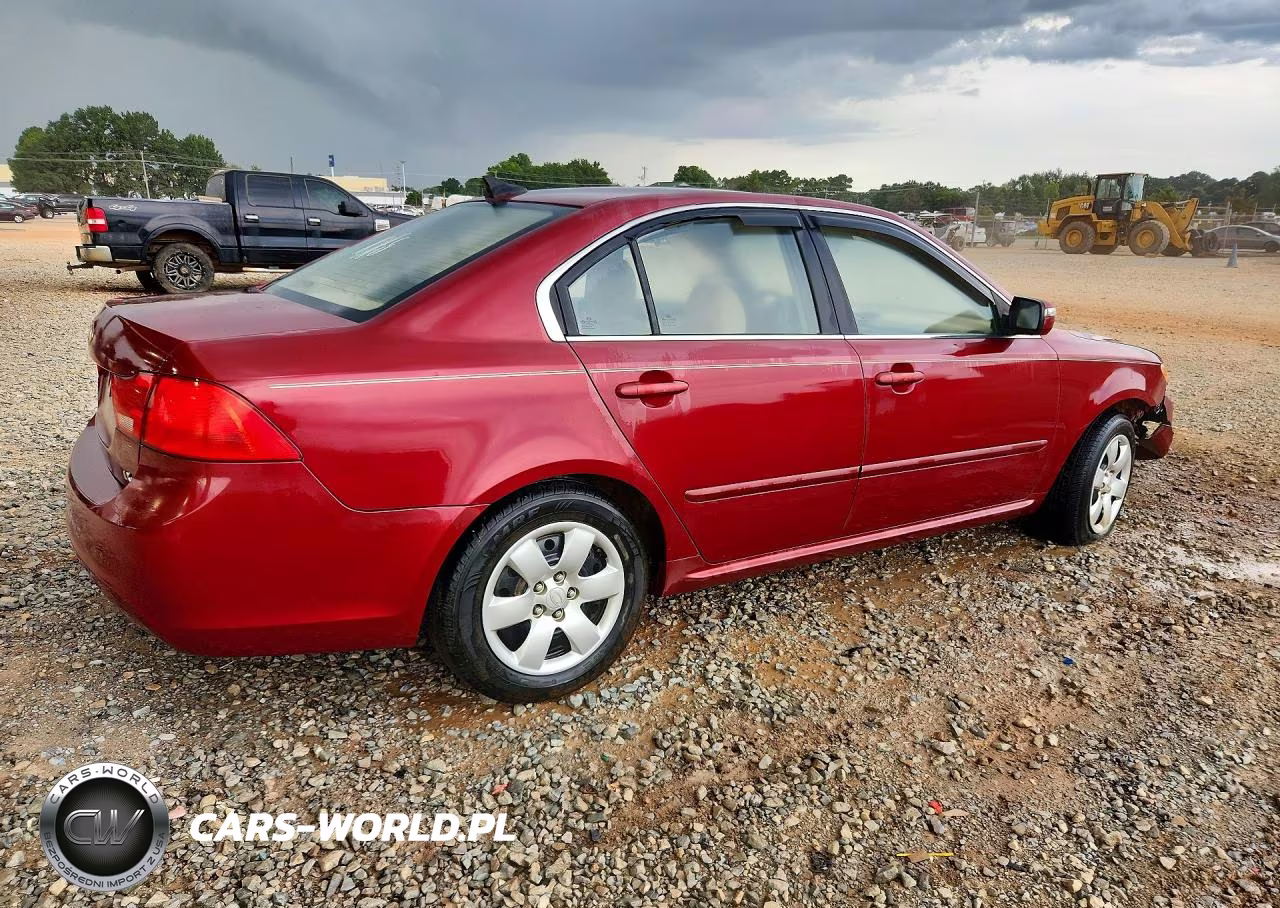 2009 Kia Optima Lx VIN:KNAGE228X95303542 - 3