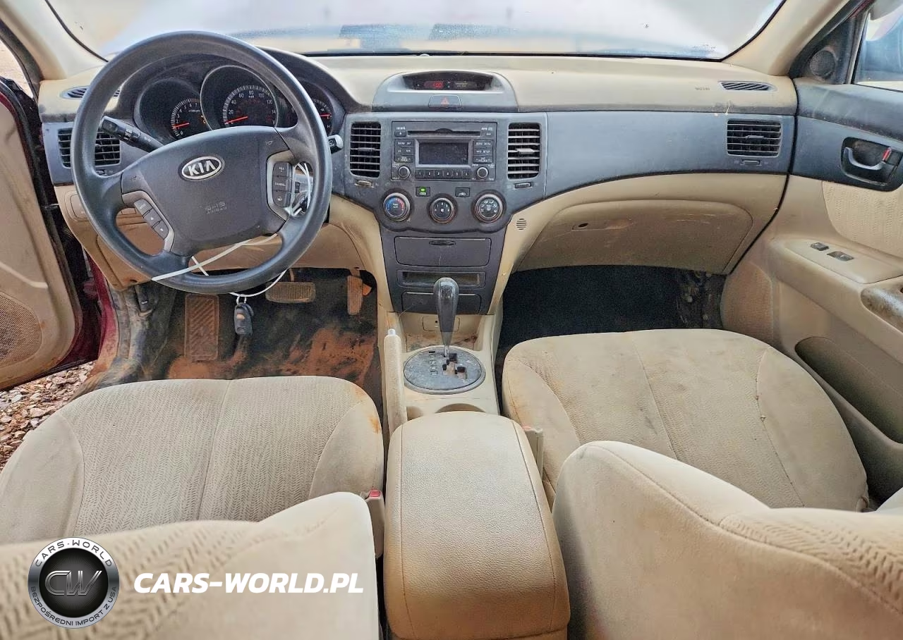 2009 Kia Optima Lx VIN:KNAGE228X95303542 - 8