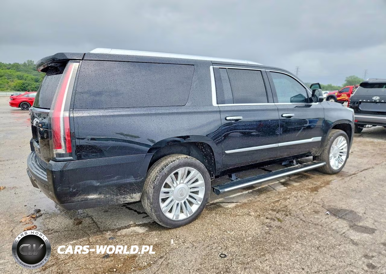 2019 Cadillac Escalade Esv Platinum VIN:1GYS4KKJ0KR296550 - 3