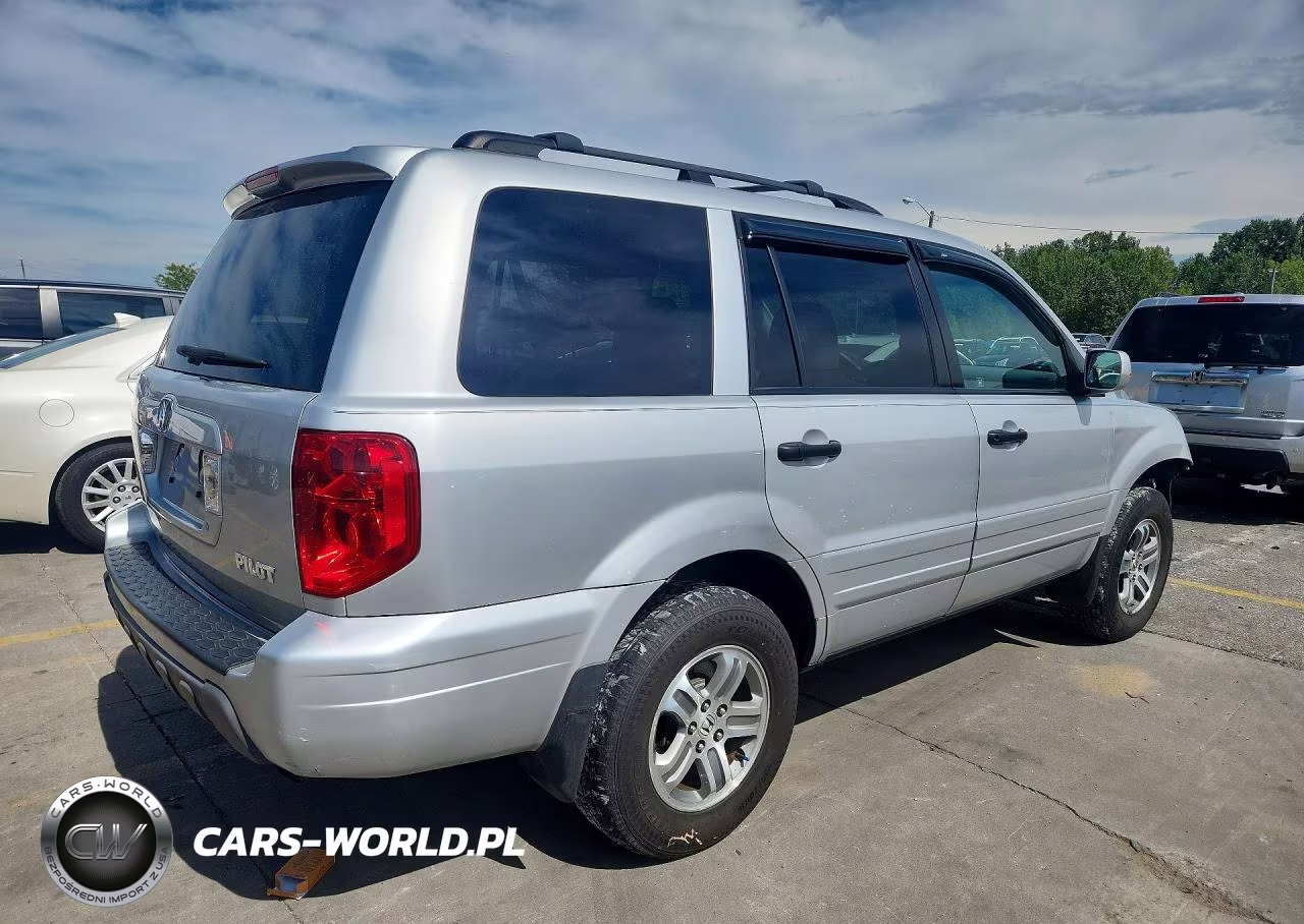 2004 Honda Pilot Ex VIN:2HKYF18494H575558 - 3
