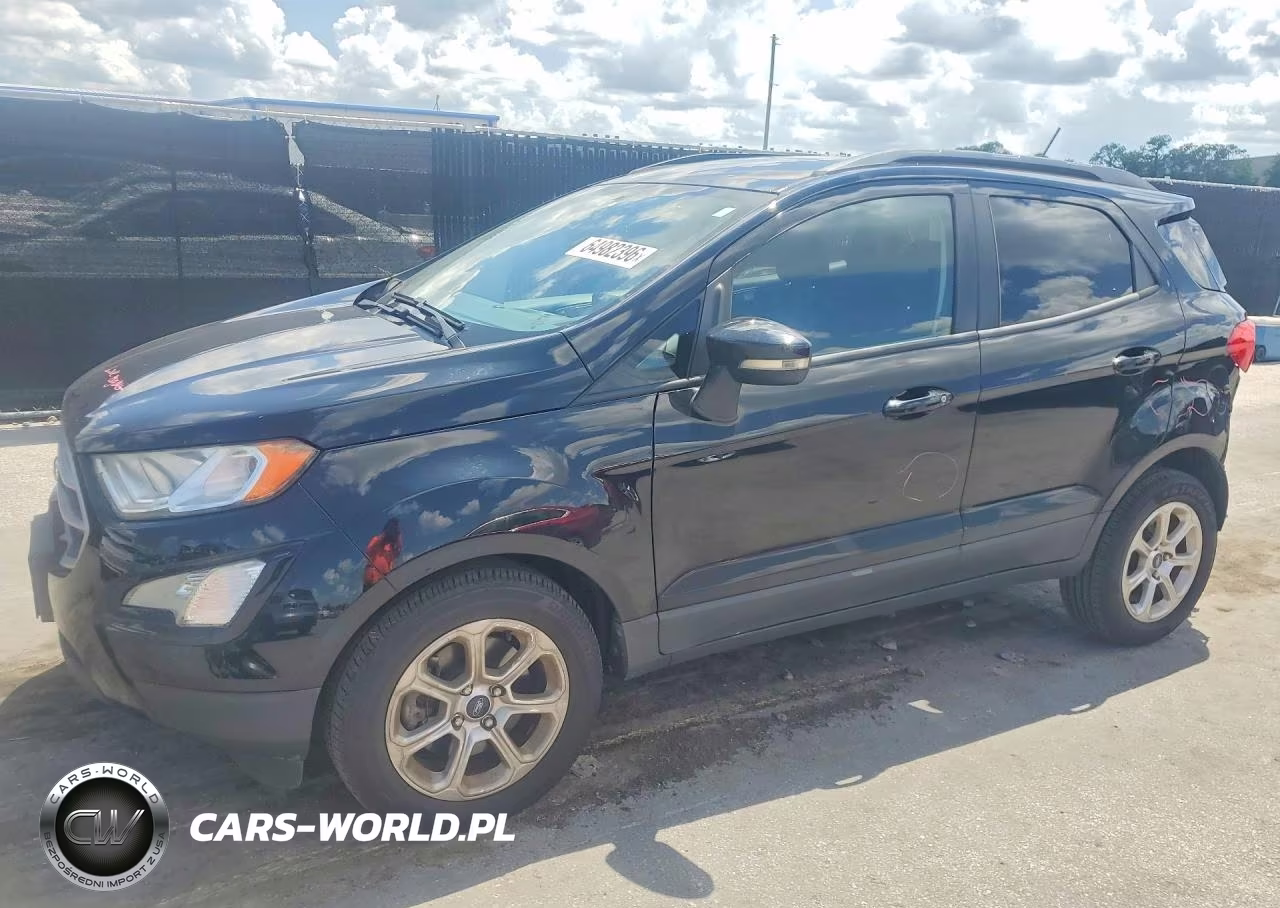 2021 Ford Ecosport Se VIN:MAJ3S2GE6MC425639 - 1