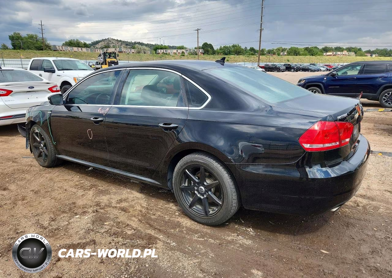 2014 Volkswagen Passat S VIN:1VWAT7A39EC059256 - 2