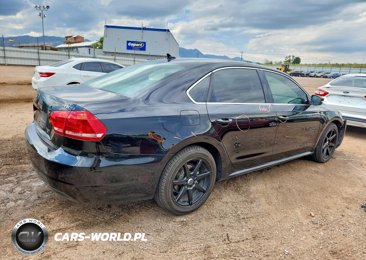 2014 Volkswagen Passat S VIN:1VWAT7A39EC059256 - 3