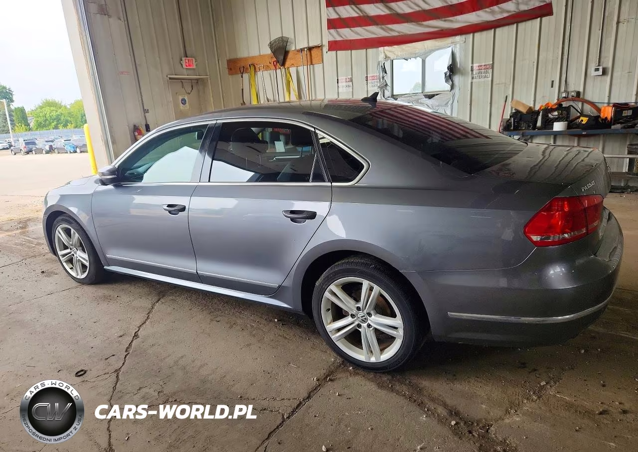 2014 Volkswagen Passat Sel VIN:1VWCN7A34EC021291 - 2